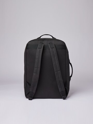 SANDQVIST Rucksack 'August' in Schwarz