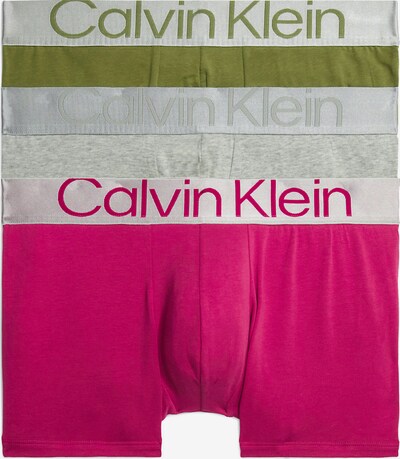 Calvin Klein Underwear Boxershorts in grau / graumeliert / apfel / pitaya, Produktansicht