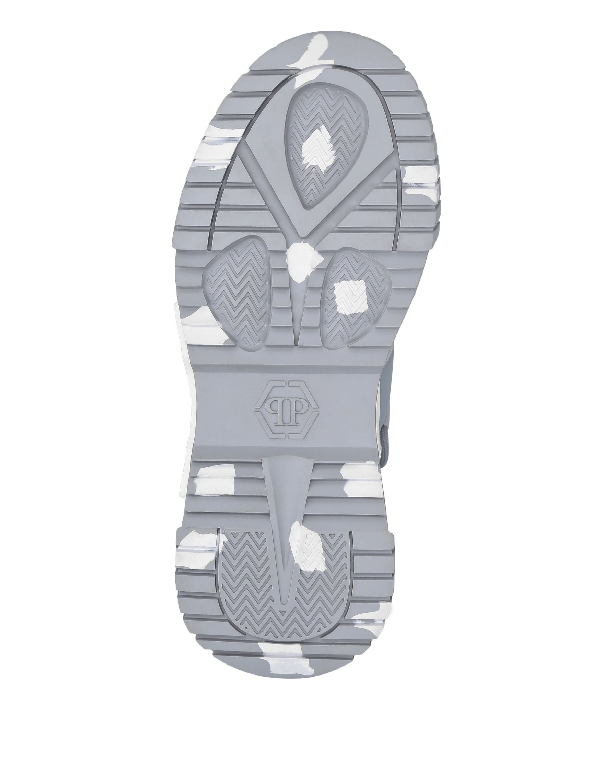 Philipp Plein - Sapatilhas baixas 'Predator' em branco