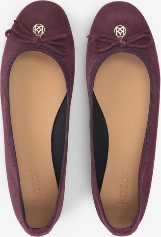 Kazar Ballet Flats in Red