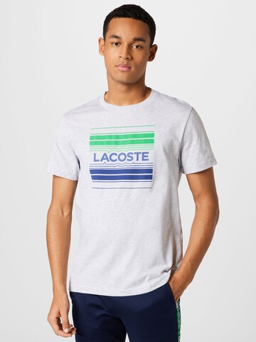 Lacoste Sport Koszulka funkcyjna w kolorze szary: przód