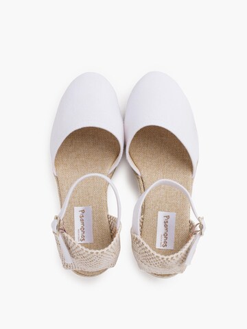 Sandales Pisamonas en blanc