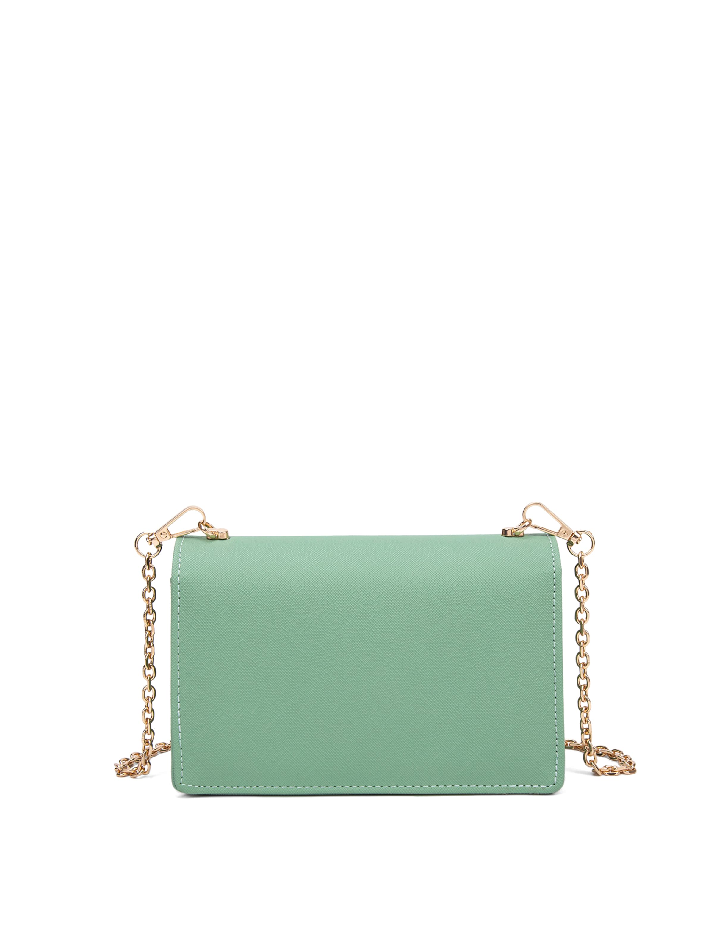 Borsa a tracolla 'Borsa a Tracolla Donna Diana&Co Poliestere Bottone Magnetico Tracolla Catena Rimovibile' di Diana&Co. in verde