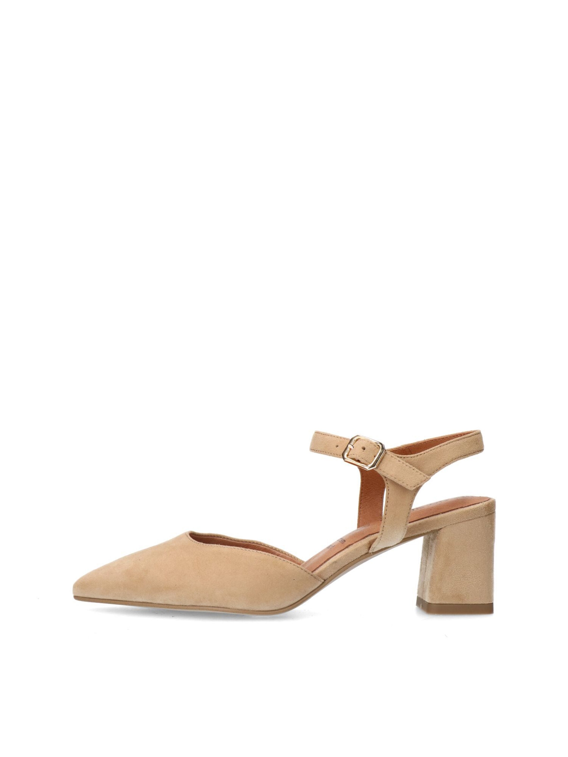 Escarpins à bride arrière no stress en beige