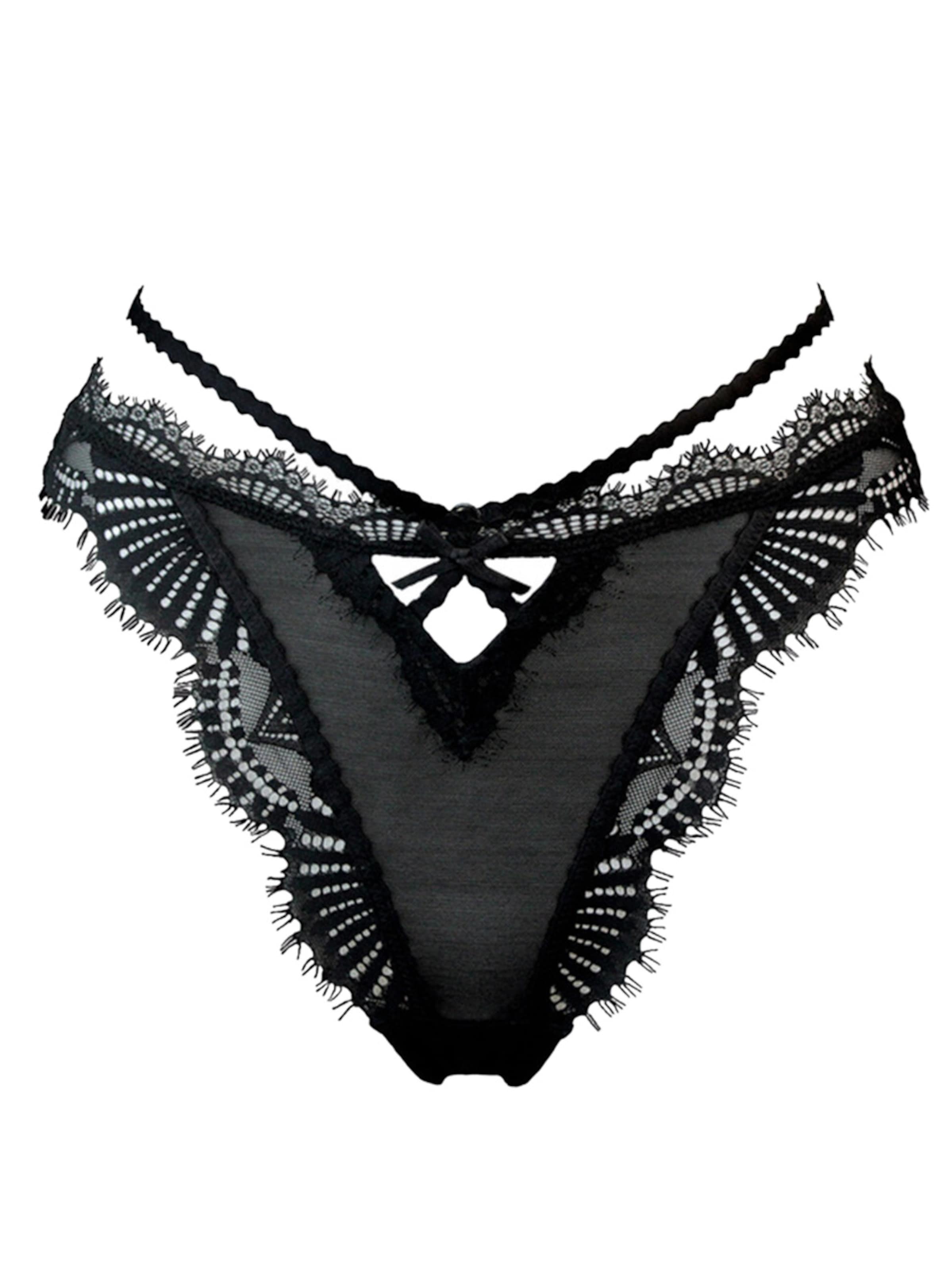 SugarShape String 'Lola' in Schwarz: Vorderseite