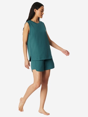 Chemise de nuit 'Mix Relax' SCHIESSER en vert