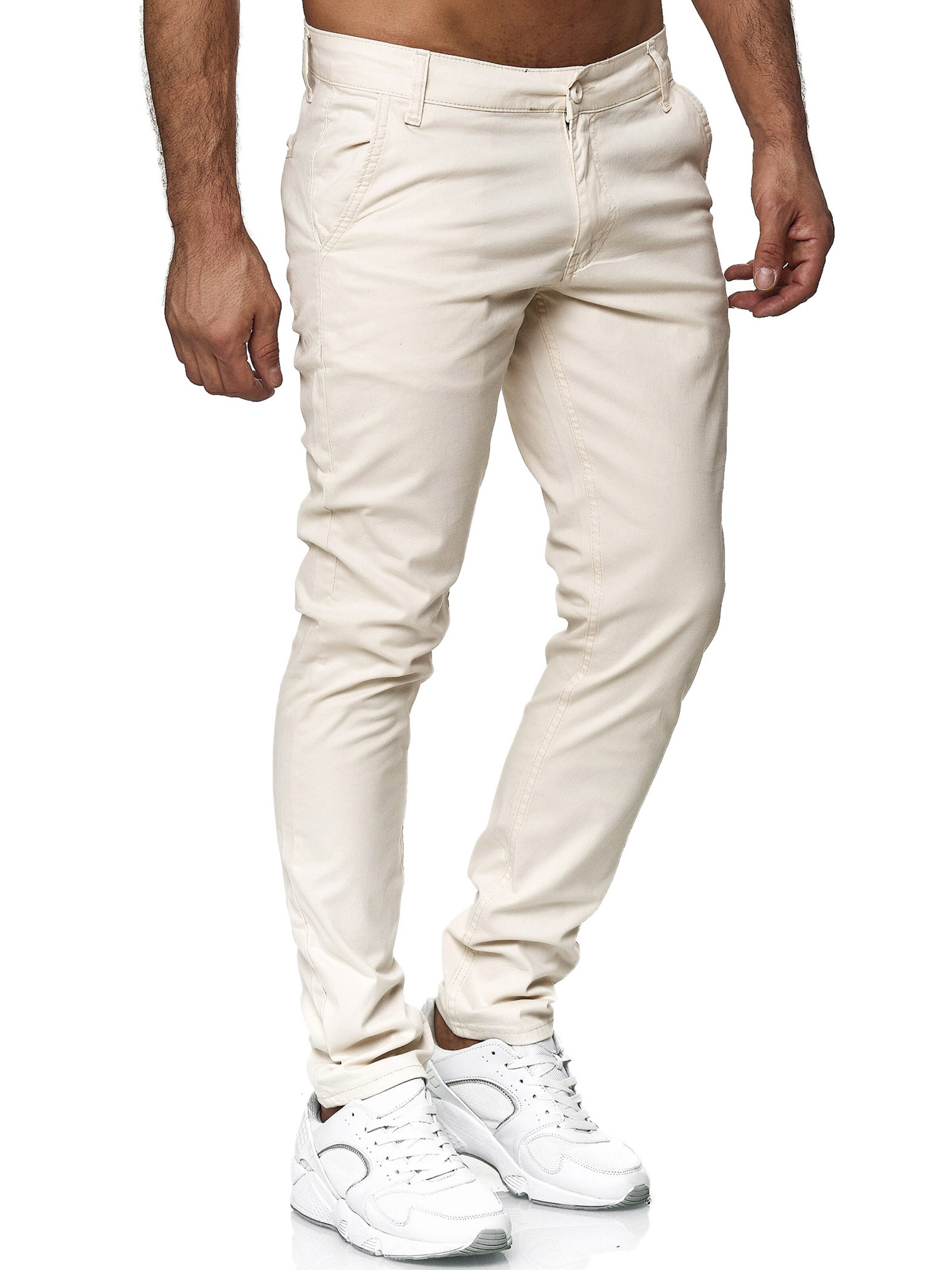 Slimfit Pantaloni chino '19530' di Tazzio in beige