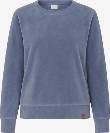 Sweat-shirt '9005' Vivisence en bleu : devant