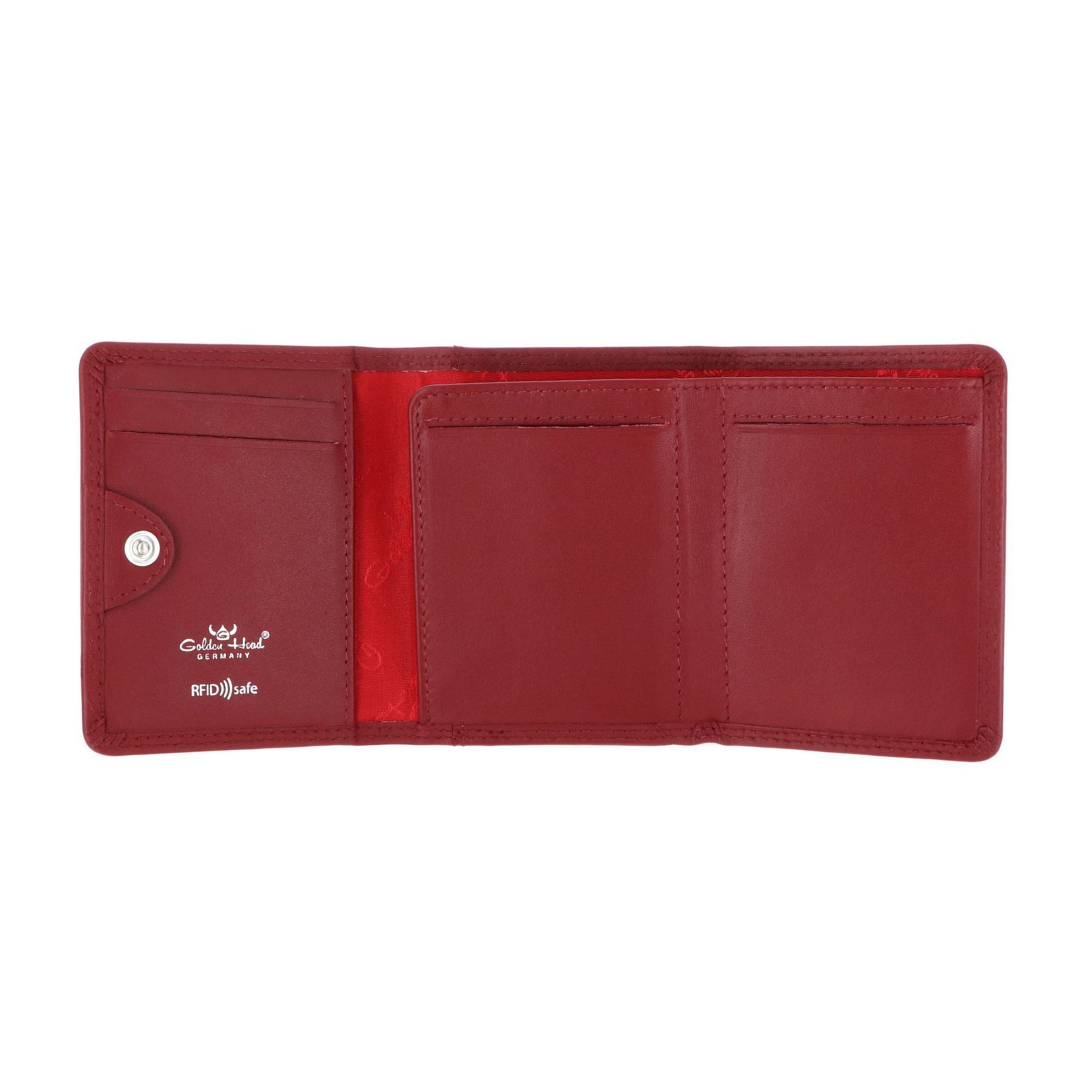 GOLDEN HEAD Portemonnee 'Polo' in Rood