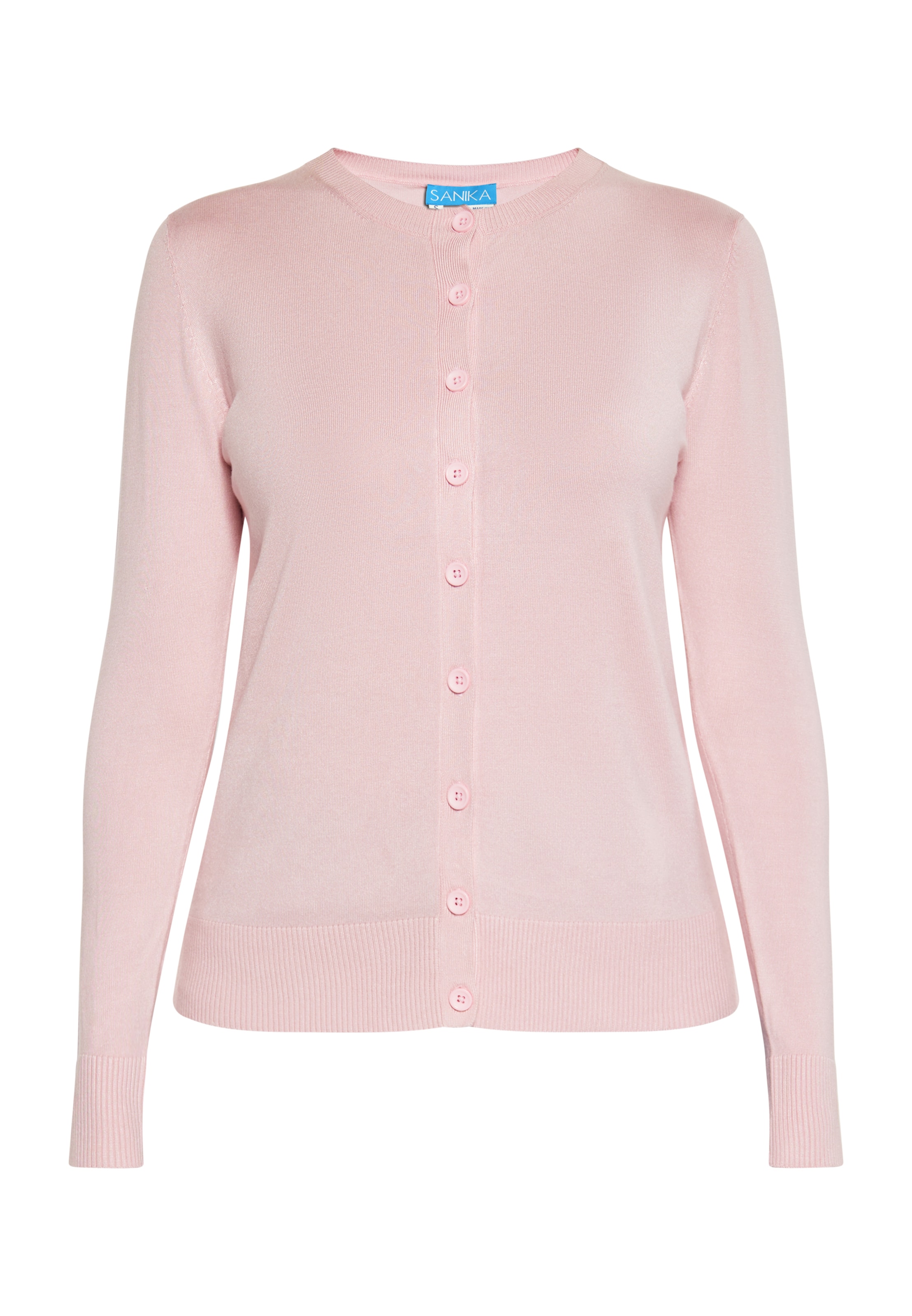 SANIKA Strickjacke in Pink: Vorderseite