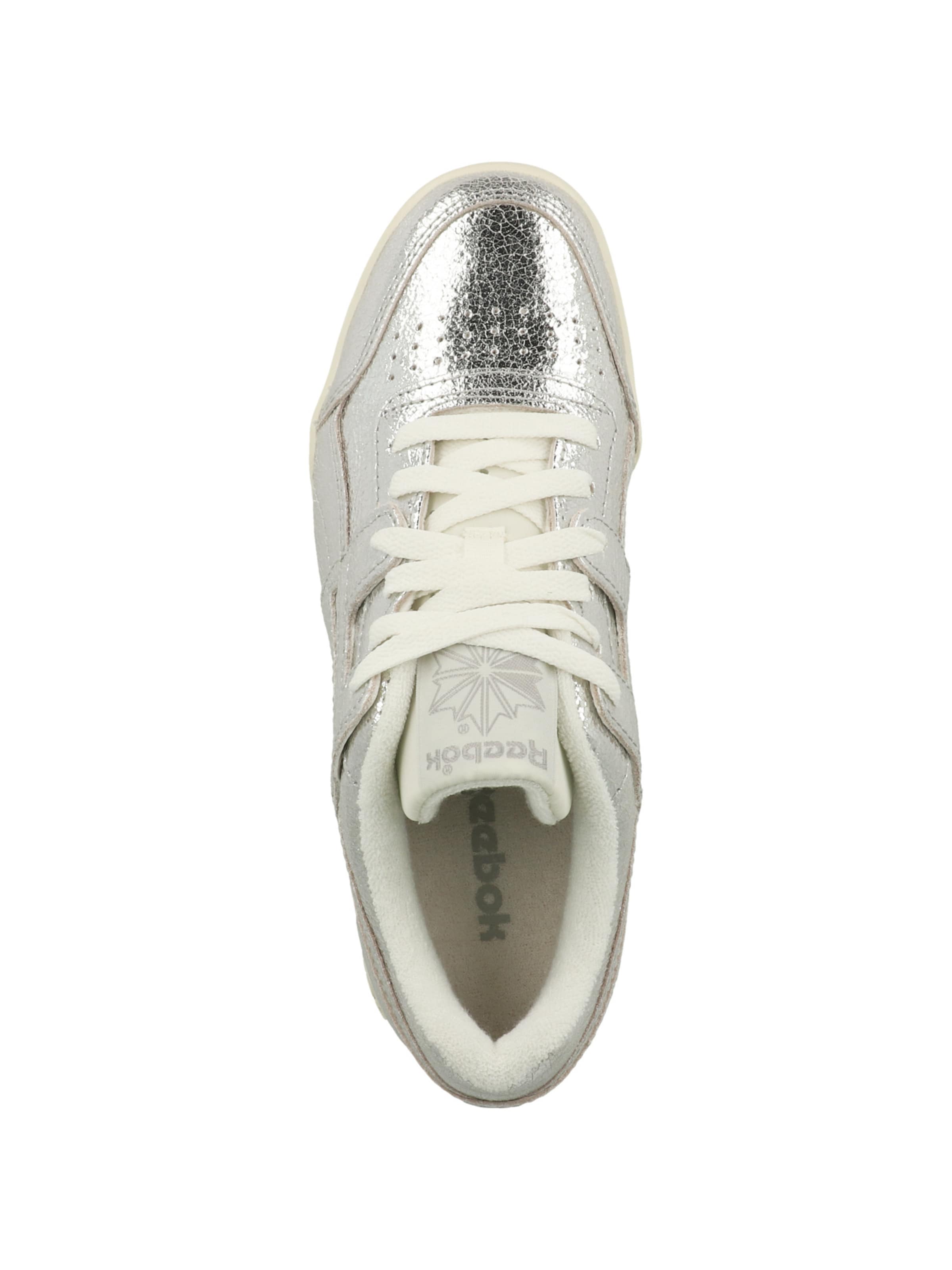 Reebok - Zapatillas deportivas bajas ' Workout Plus ' en plata: arriba