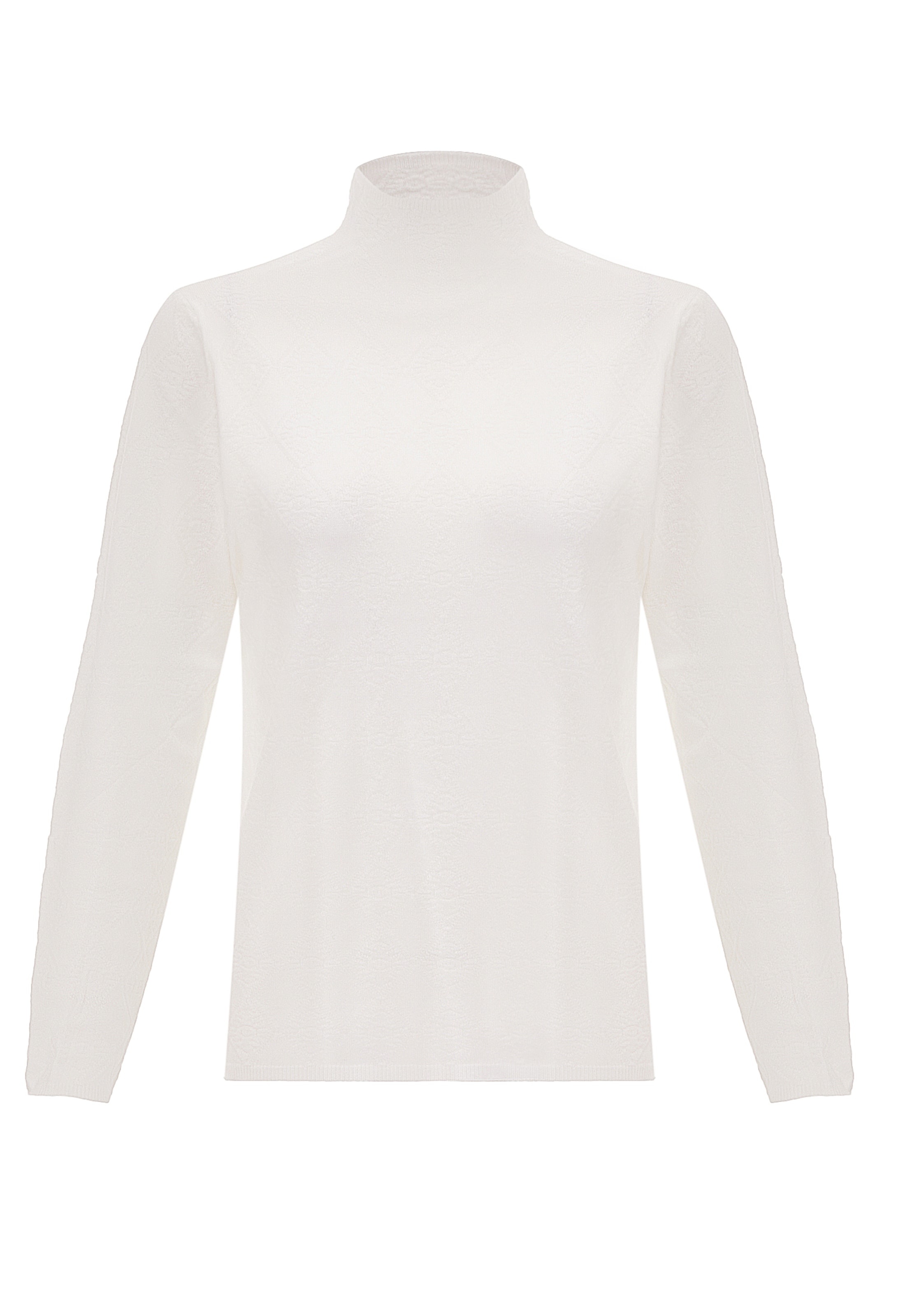 LEOMIA Sweater in White: front
