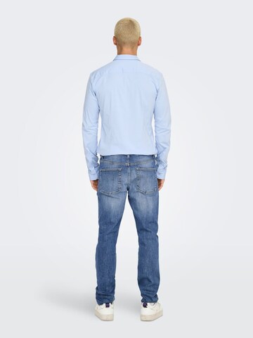 Only & Sons Baggy Jeans 'weft' in Blauw