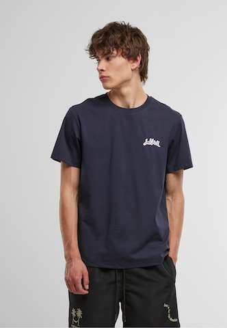 Lost Youth T-Shirt in Blau: Vorderseite