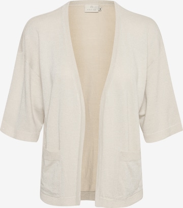 Kaffe Knit Cardigan 'Regina' in White: front