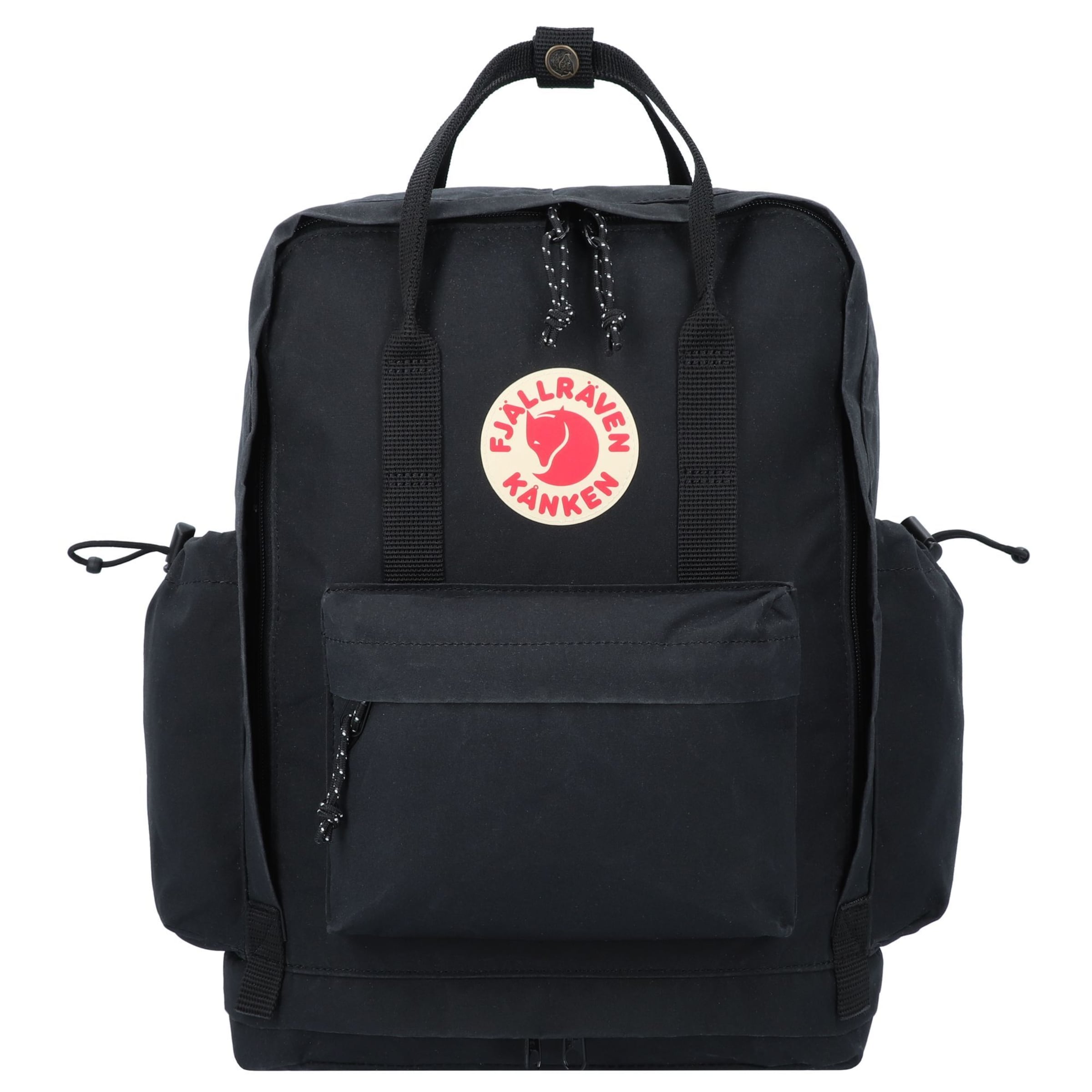 Zaino 'Kanken Outlong' Fjällräven di colore rosa / nero / bianco, Visualizzazione prodotti