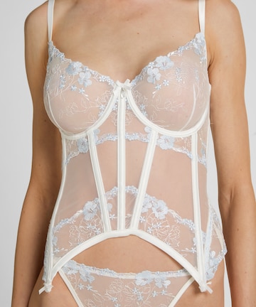 Hunkemöller Korset 'Peonie' in Wit