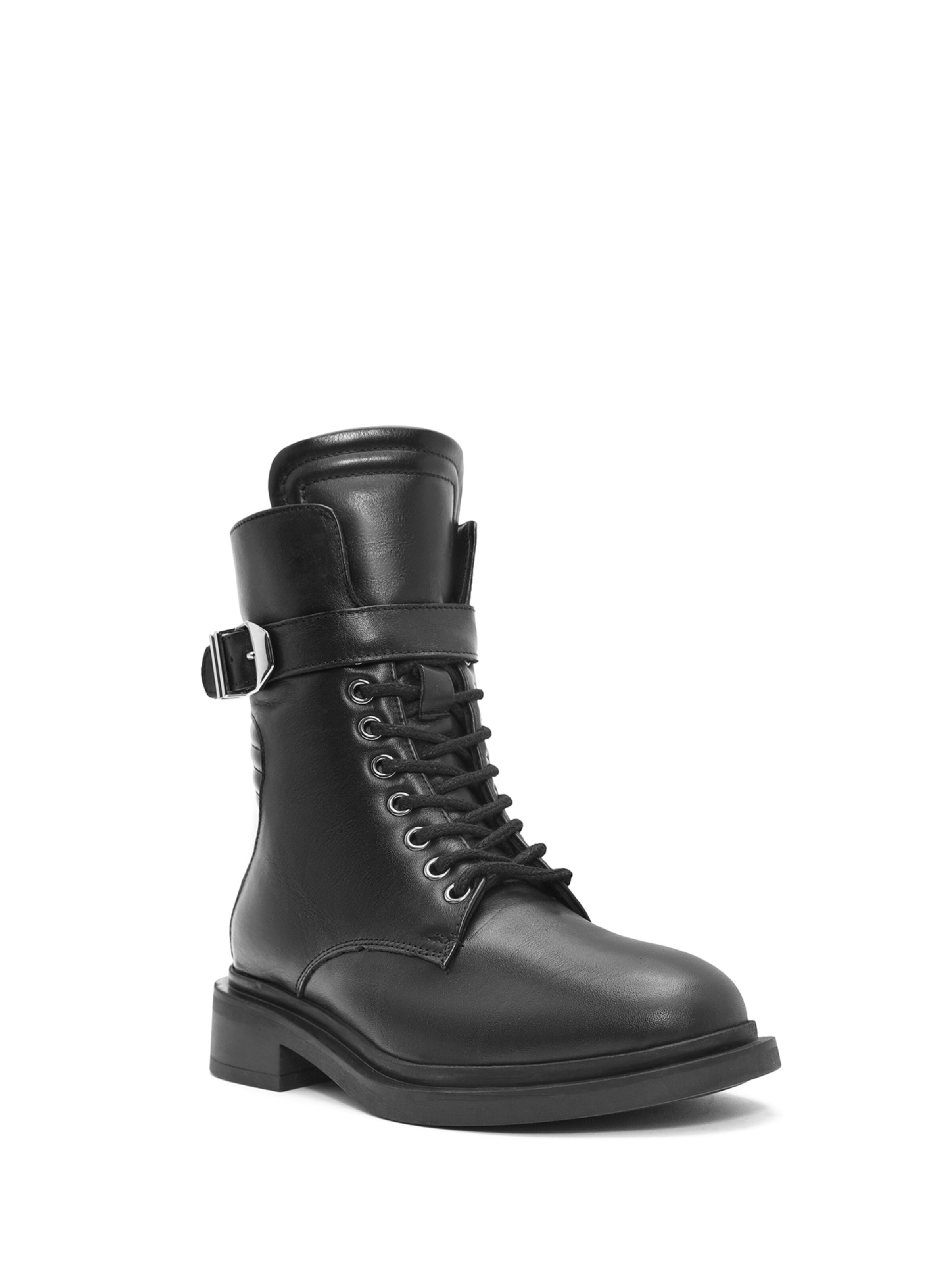 Derimod Lace-up bootie in Black