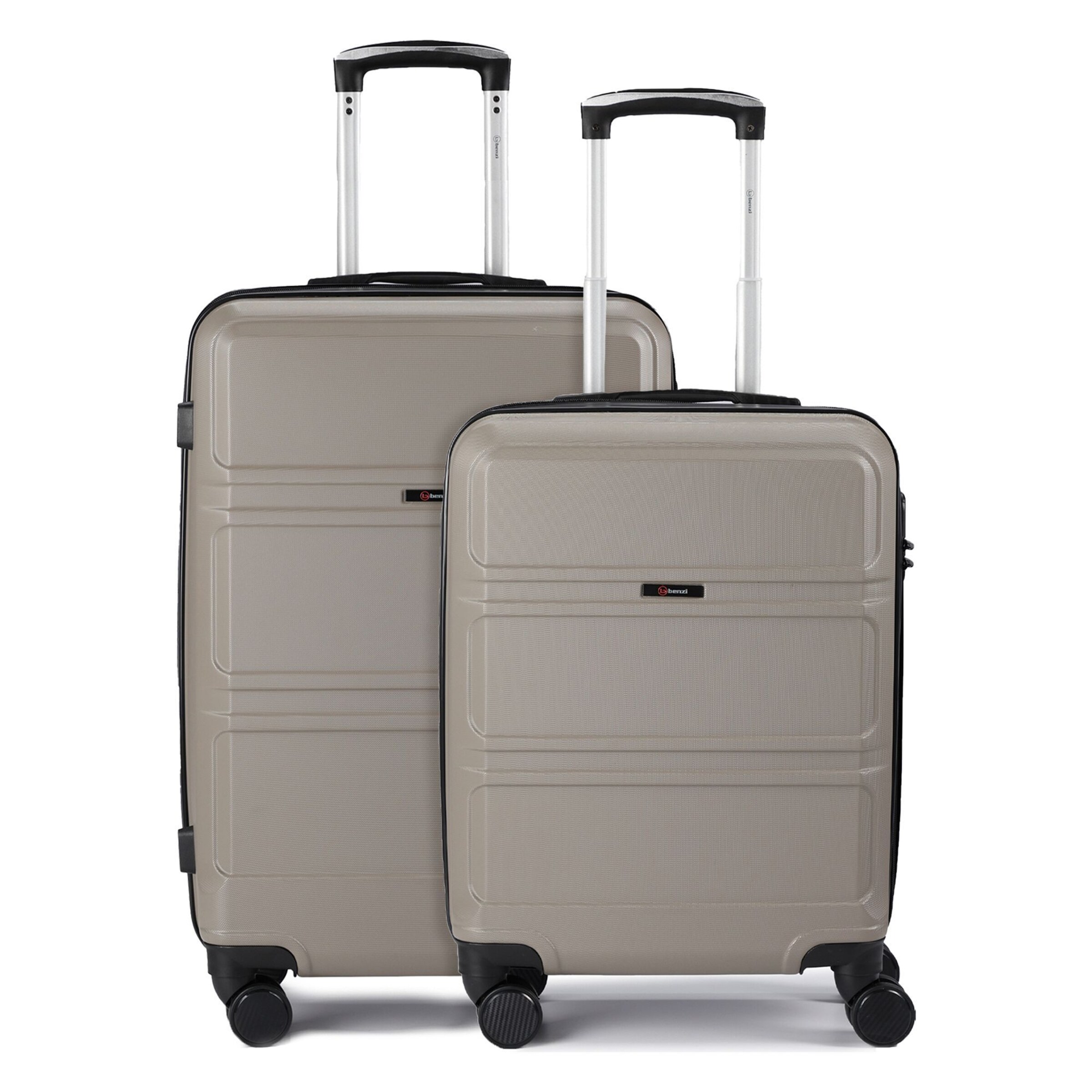 Benzi Suitcase set in Grey: front