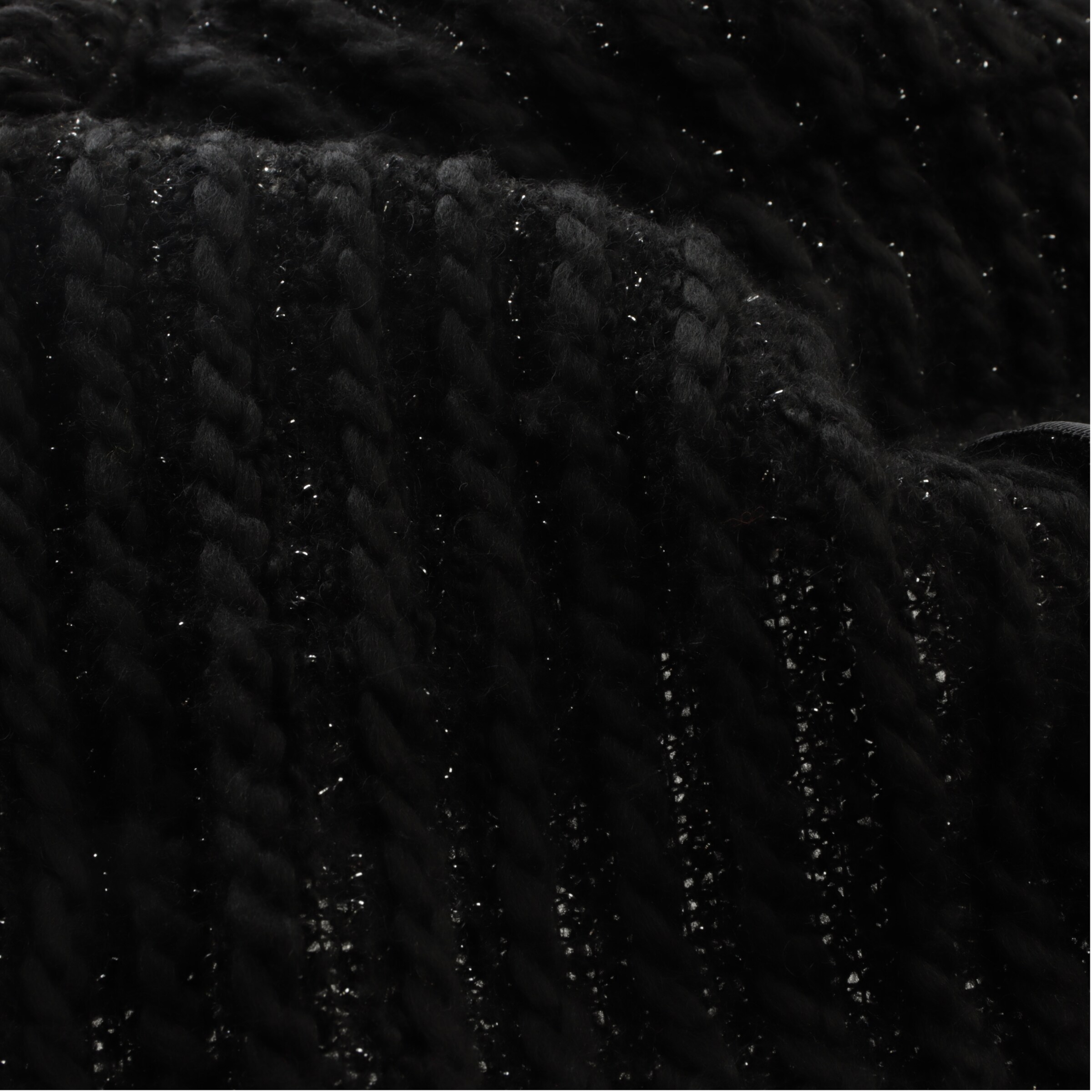 Karl Lagerfeld Pullover / Strickjacke L in Schwarz