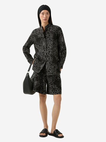 BOGNER Loosefit Hose 'Cinzia' in Schwarz