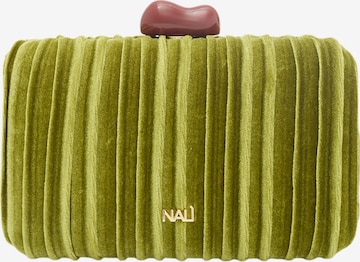 NALì Clutch 'ALBA' in Groen: voorkant