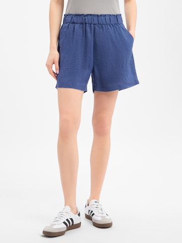 Regular Pantalon Marie Lund en bleu