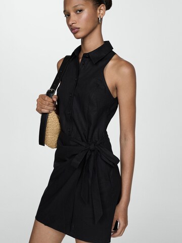 Robe-chemise MANGO en noir