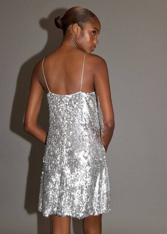 MANGO TEEN Dress 'Diva' in Silver