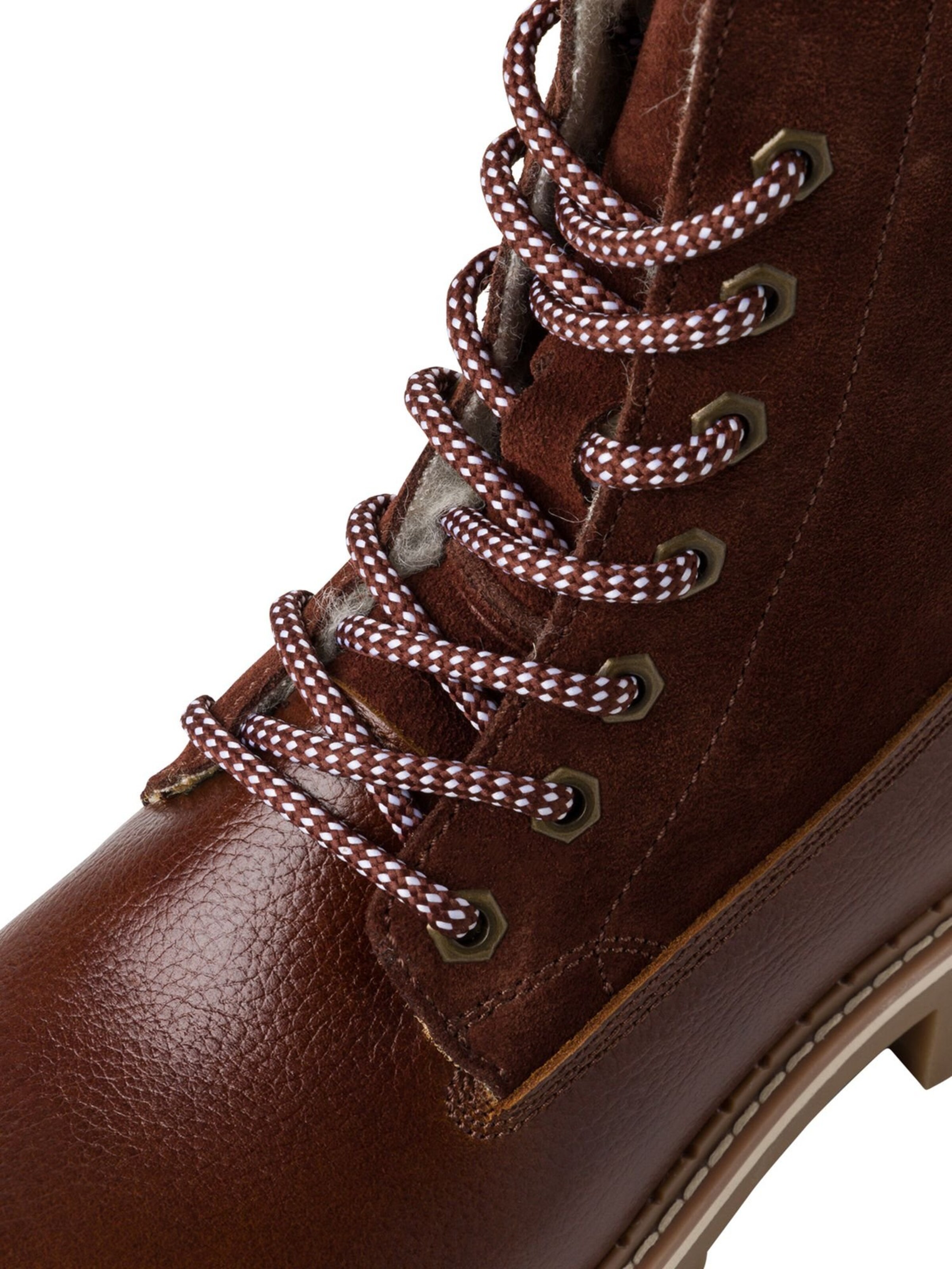 Tamaris - Botim com fivela em castanho