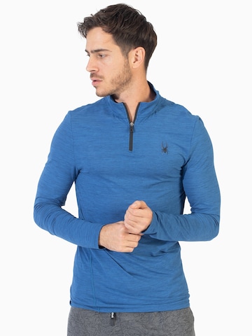 Spyder Sportsweatshirt in Blauw