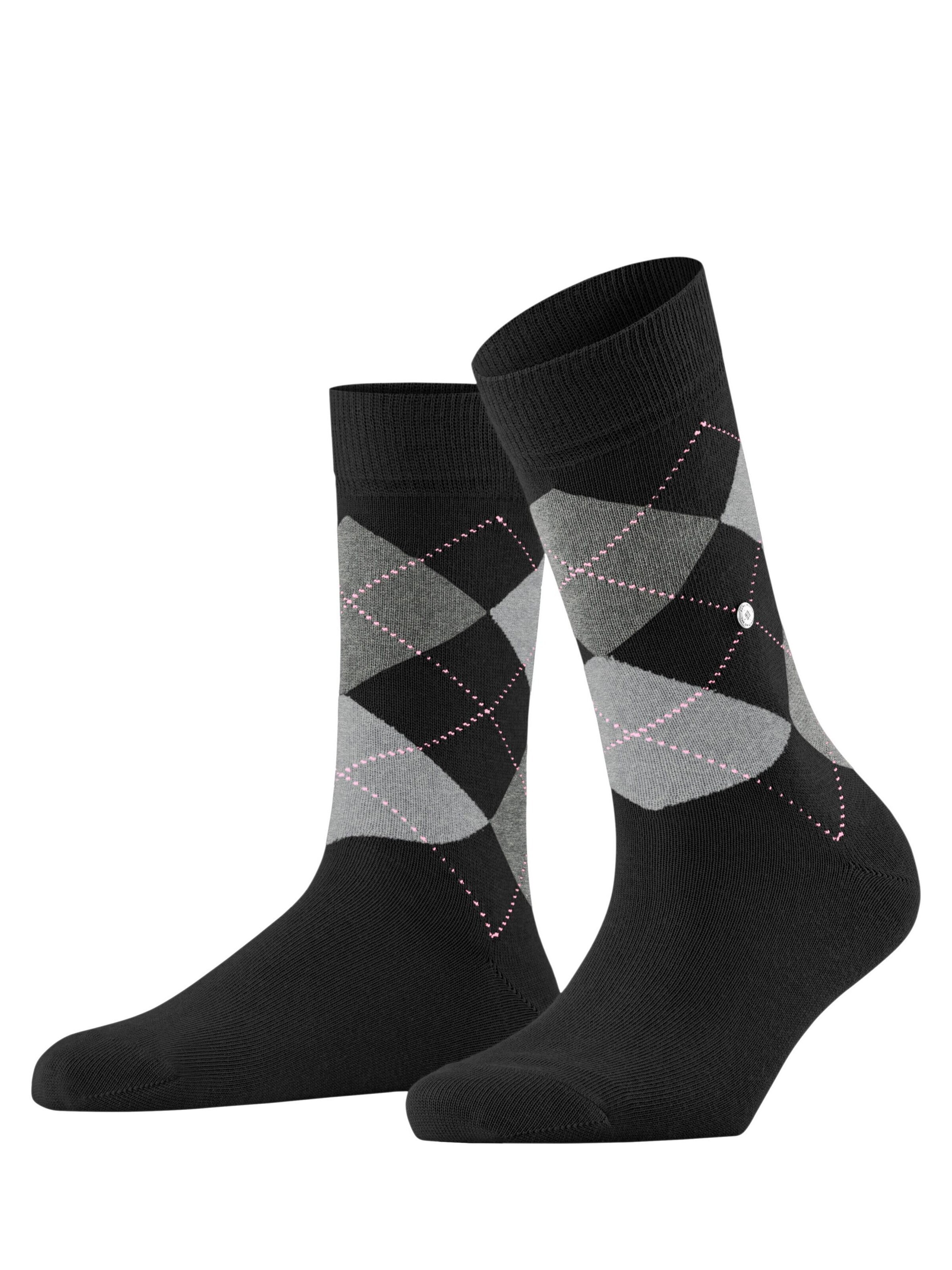 BURLINGTON Socken 'Queen'‌‌‌‌ in Schwarz: Vorderseite