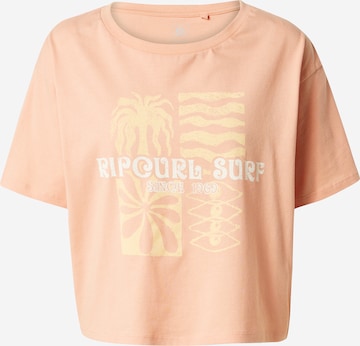 RIP CURL Λειτουργικό μπλουζάκι 'ALWAYS SUMMER' σε πορτοκαλί: μπροστά