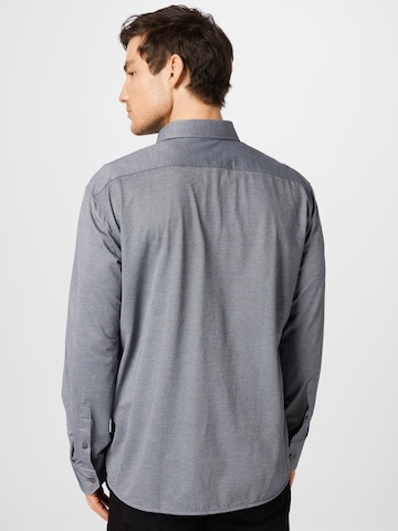 BOSS Black Regular fit Button Up Shirt 'Joe' in Grey