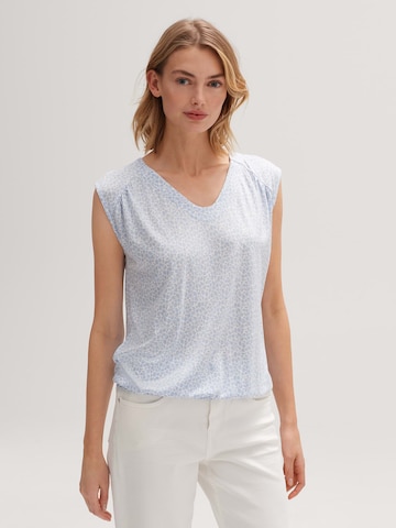 OPUS Blouse 'Sower' in Blue: front