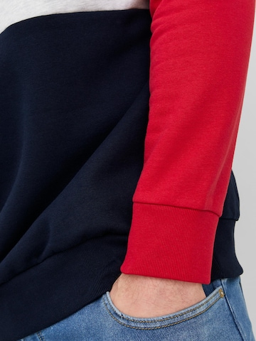 Sweat-shirt 'Reid' Jack & Jones Plus en rouge