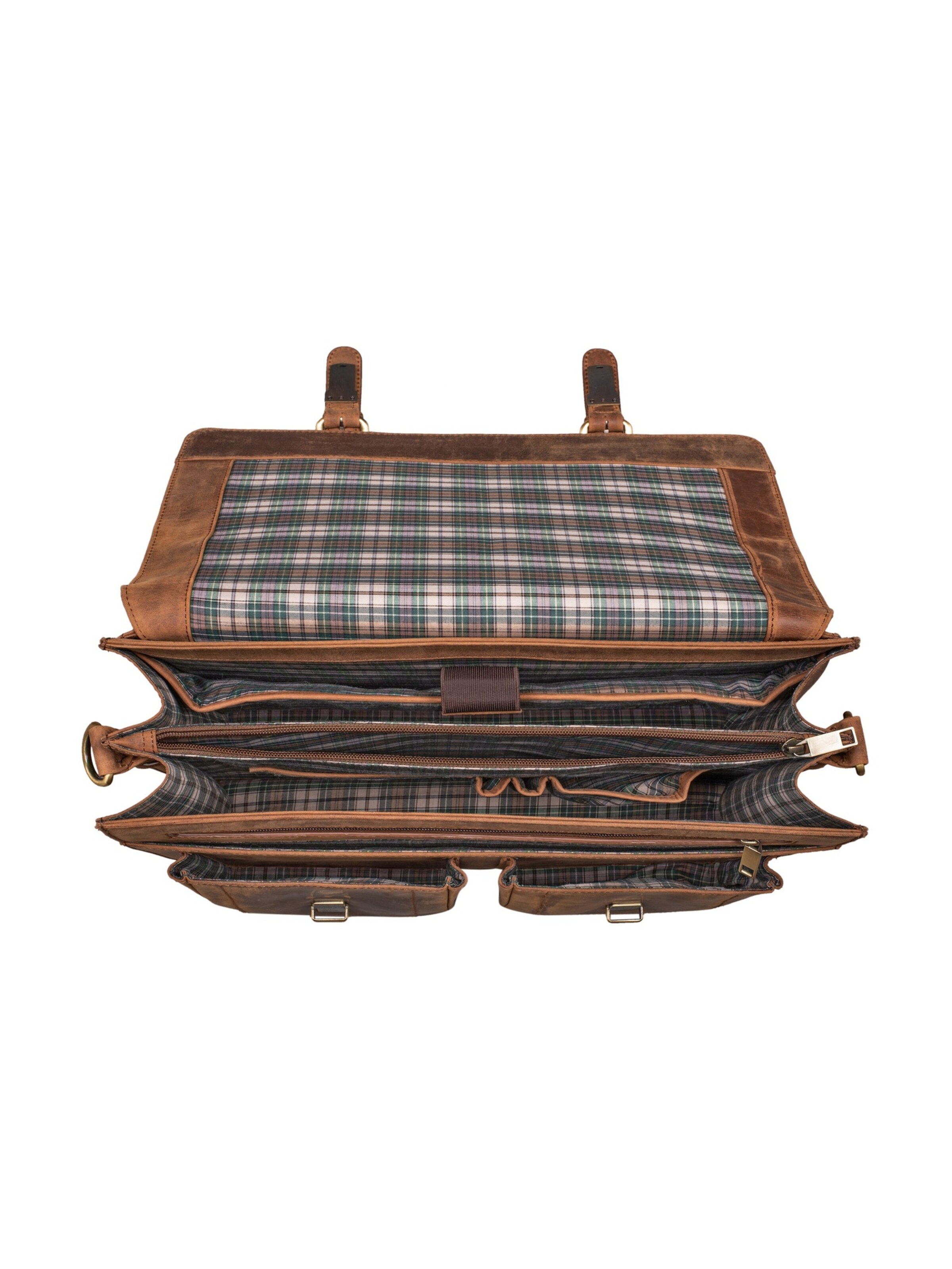 Benthill Briefcase in Brown