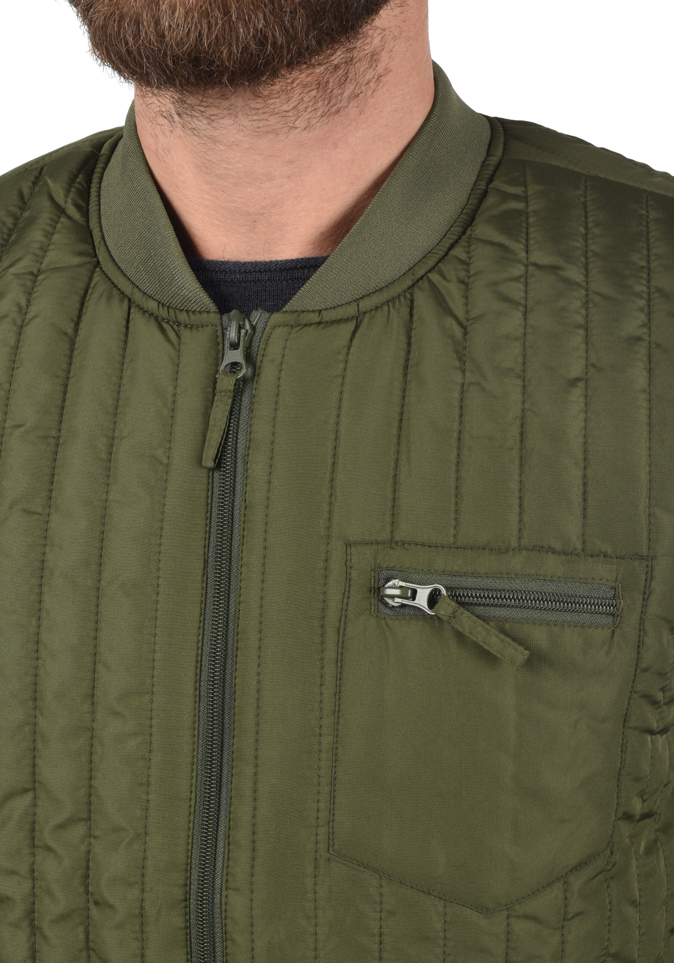 BLEND Weste 'STANLO' in Grün