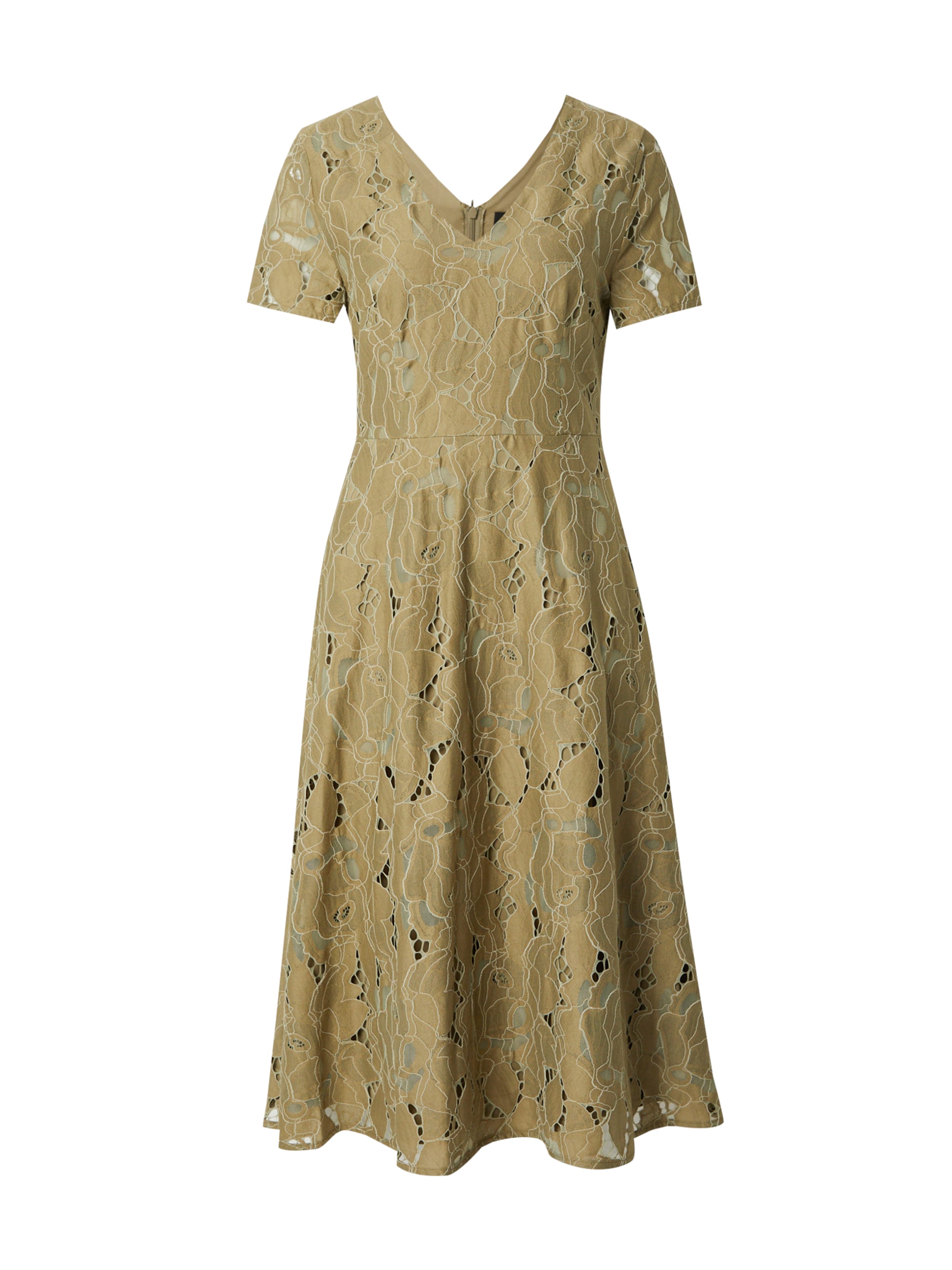 s.Oliver BLACK LABEL Klänning i grön: framsida