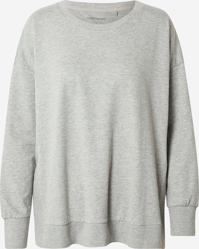ESPRIT SPORT Sportsweatshirt in dunkelgrau / graumeliert, Produktansicht