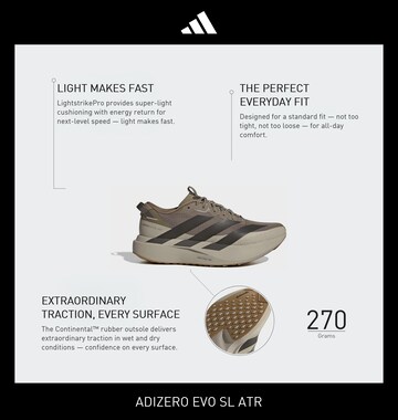 ADIDAS PERFORMANCE Обувь для бега 'ADIZERO EVO SL' в Зеленый