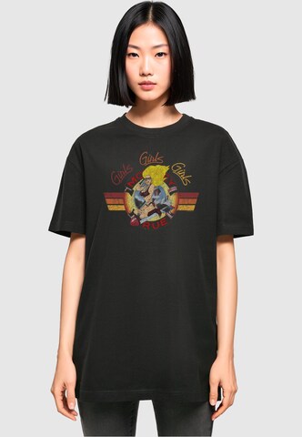 Merchcode Shirt 'Motley Crue - Bomber Girl' in Black: front