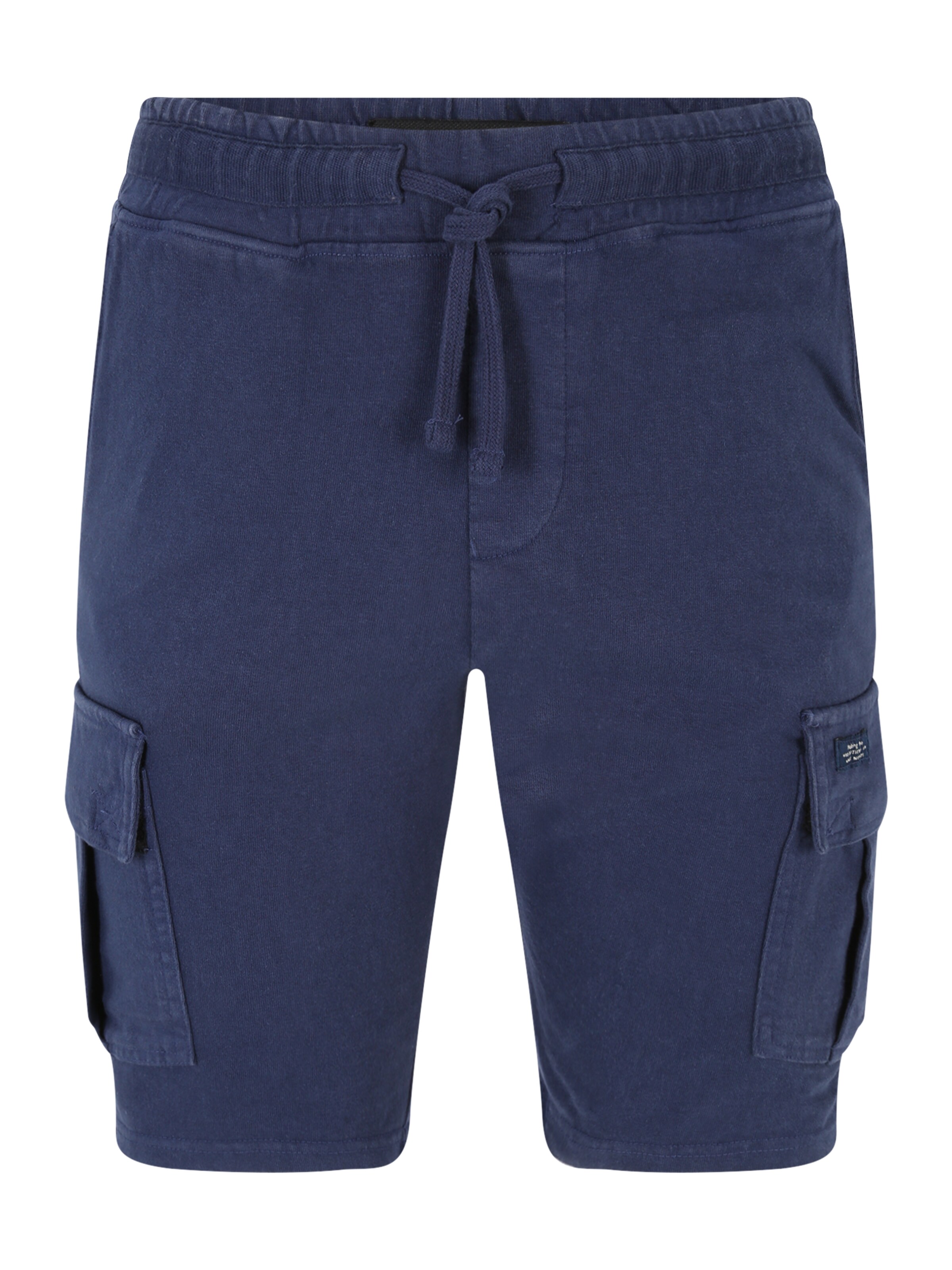Pantalon cargo BLEND en bleu : devant