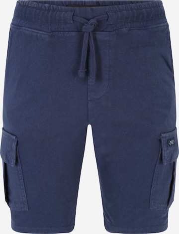 BLEND Regular Cargo Pants in Blue: front