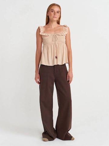 Haut Dilvin en beige