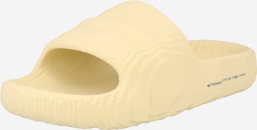ADIDAS ORIGINALS - Zapatos abiertos 'Adilette 22' en beige: frente
