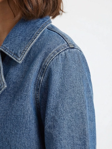 Veste mi-saison MYLAVIE by Sarah Harrison en bleu