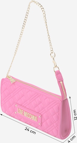 Love Moschino Clutch in Roze