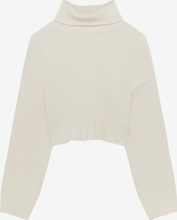 Pull&Bear Genser i beige: forside