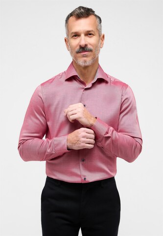 ETERNA Slim fit Business Shirt in Red: front